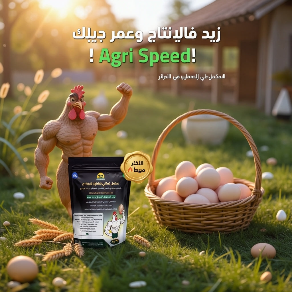 مكمل غذائي لتعزيز صحة وأداء الدواجن - Agri Speed